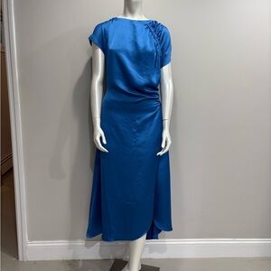 Maggy London Royal Blue Midi Dress
